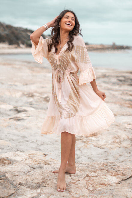Tunic Sanchez Tie Dye Powder/Sand