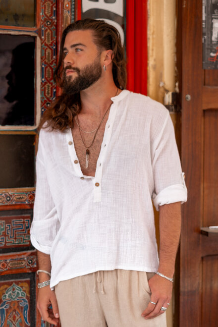 Bluse Pablo Weiß