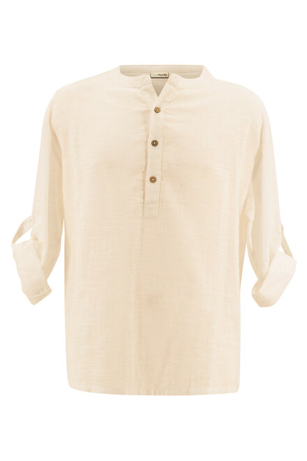 Blouse Pablo Plain Ecru