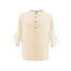 ibzmode Bluse Pablo Einfarbig Ecru
