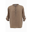 ibzmode Bluse Blusen Einfarbig Hell Taupe