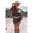 Moost Wanted Levy Blusenkleid Khaki