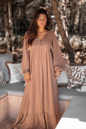 Dress Gina Taupe