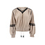ibzmode Puffärmel-Bluse Espanola Light Taupe