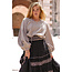 ibzmode Puffsleeve Blouse Espanola Light Taupe Plain