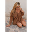 Moost Wanted V-Ausschnitt-Pullover Fluffy Brown