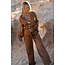Moost Wanted Noor Satin Pants Brown