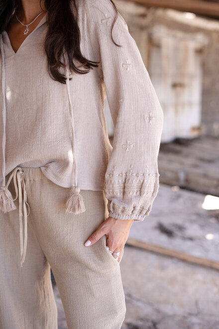 Bluse Sonrisa Taupe