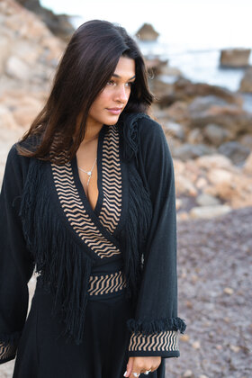 Fringe Top Esthetica Black