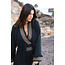 ibzmode Top à franges Esthetica Noir