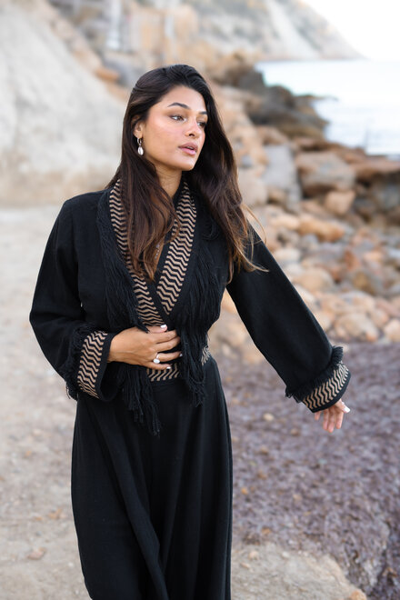 Fringe Top Esthetica Black