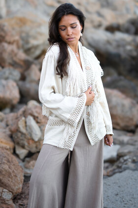 Kimono Jacket Esthetica Ecru