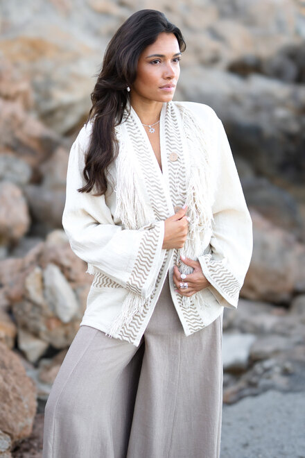 Kimono Jacket Esthetica Ecru