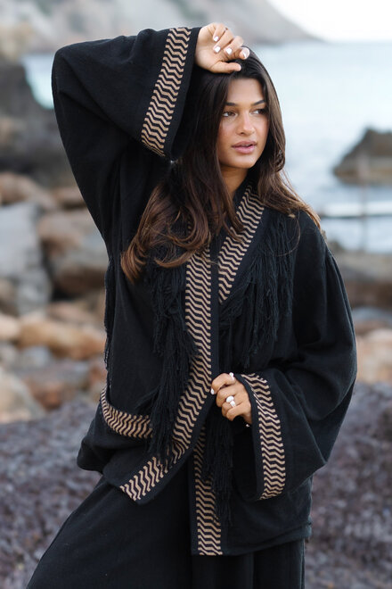 Kimono Jacket Esthetica Black