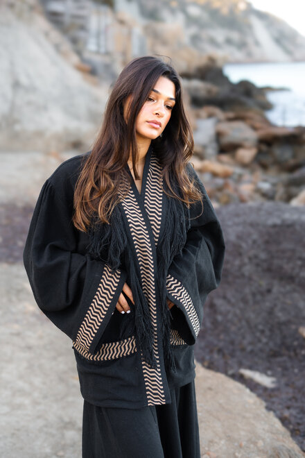 Kimono Jacket Esthetica Black