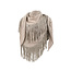 ibzmode Foulard à franges Flecos Sable foncé