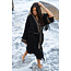 ibzmode Kimono à franges Esthetica Noir