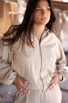 Jacket Sonrisa Taupe