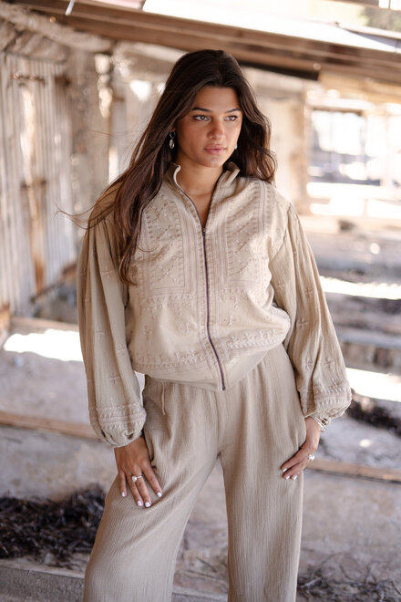 Jacket Sonrisa Taupe