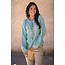 ibzmode Bluse Corazon Stickerei Sand