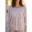 ibzmode Bluse Corazon Print Sand