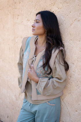 Gilet Corazon Stone Blue