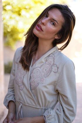 Vestido Corazon Sand