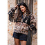 ibzmode Kurze Fransenjacke Nomad Braun