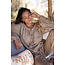 ibzmode Blouse Corazon Embroidery Sand