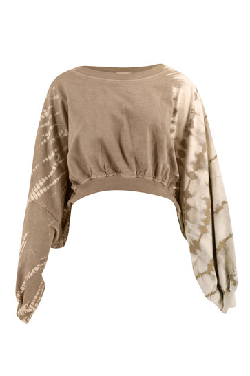 Jersey corto Brisha Taupe Tie Dye