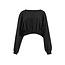ibzmode Cropped Sweater Brisha Schwarz