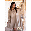 ibzmode Pulloverkleid Coleta Taupe