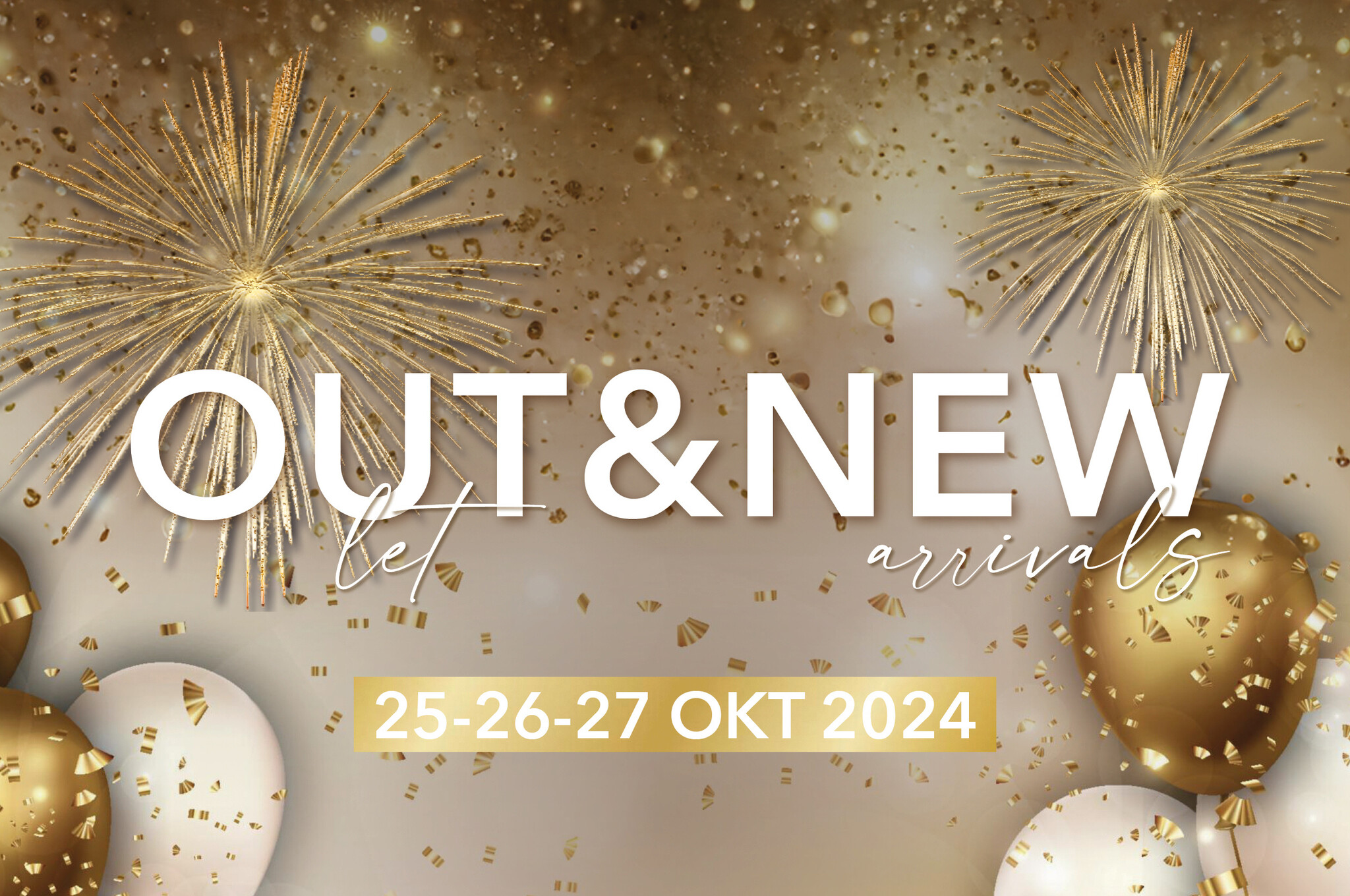 OUT en NEW is vroeg dit jaar! ✨