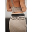 Moost Wanted Neva leather chain belt Black