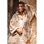 ibzmode Midi-Fransenjacke Fermina Sand