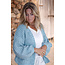 ibzmode Kurze Strickjacke Ersilia Blau