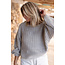 ibzmode Puffärmeliger Pullover Fiby Grau