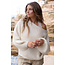 ibzmode Puffärmeliger Pullover Fiby Elfenbein