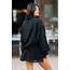ibzmode Lange Bluse Sparkle Schwarz