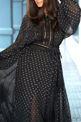 Maxikleid Bliss Schwarz