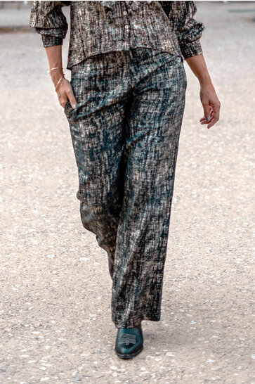 Pantalon Sparkle Black Gold