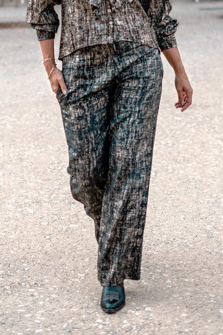 Pantalon Sparkle Black Gold