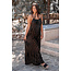 ibzmode Trägerkleid Gigi Stripe Schwarz
