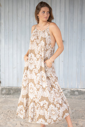 Dress Madia Baroque Taupe