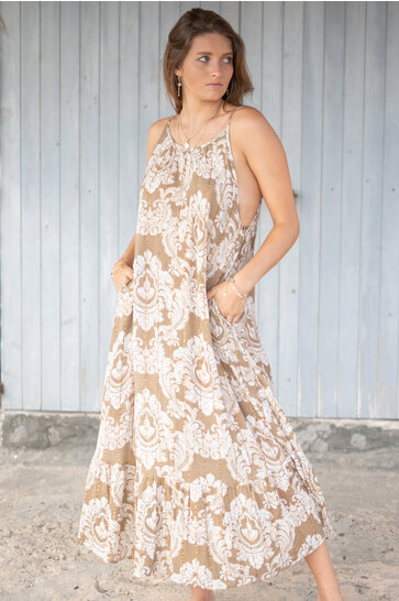 Dress Madia Baroque Taupe
