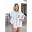 ibzmode Bluse Quaste Riqueza Weiß