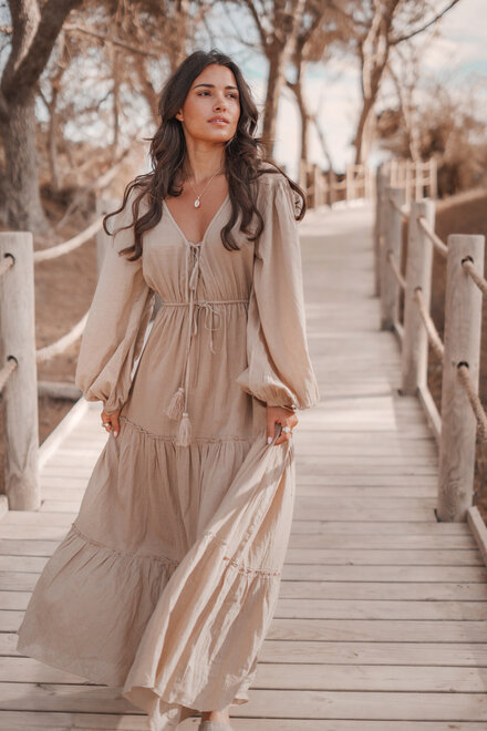 Dress Ida Taupe