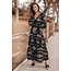 ibzmode Kleid Ida Ethnic Black Print