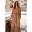 ibzmode Kleid Gina Paisley Taupe