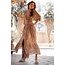 ibzmode Kleid Santi Paisley Taupe